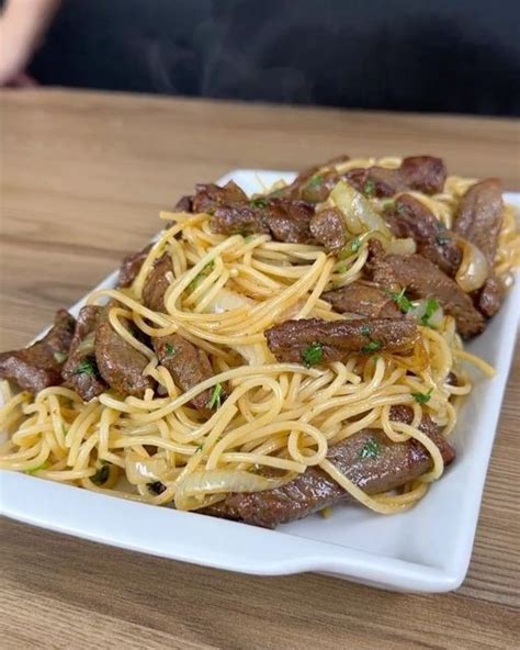 Receitas Da Helena on Instagram Carne e macarrão de uma forma que