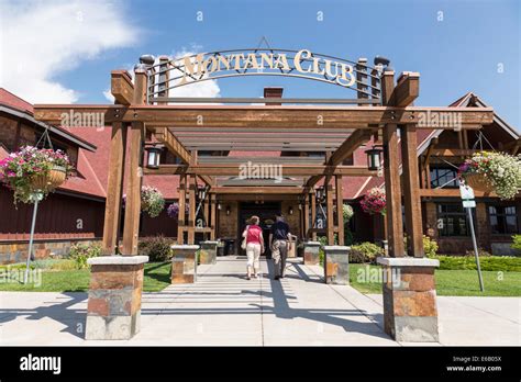 Montana Club Lounge Restaurant and Casino, Missoula, Montana, USA Stock ...