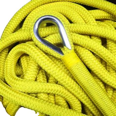 High Quality Customized Package And Size Double Braided Anchor Line Anchor Rope For Sailboat