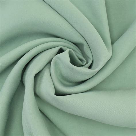 Viscose Twill Tencel Finish Vaalgroen Stoffen Hemmers Tencel