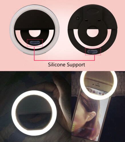 Luxury Selfie Luminous Led Light Up Phone Ring For Iphone 6s 7 Plus