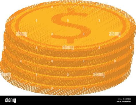 Isolated coin design Stock Vector Image & Art - Alamy