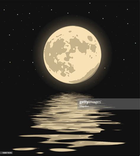 Wonderful Night Moon High-Res Vector Graphic - Getty Images