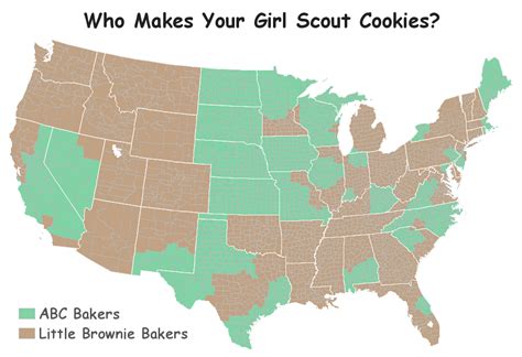 Where were your Girl Scout cookies made?