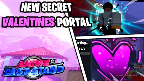 COMPLETING The NEW SECRET PORTAL In Anime Last Stand YouTube