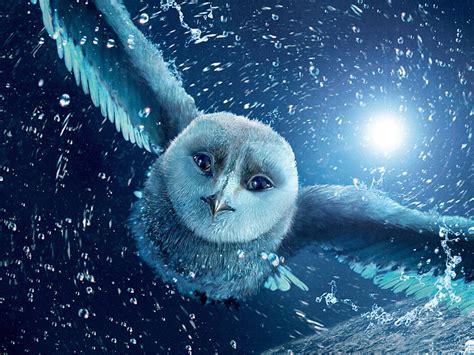 Cute Flying Owl Illustration