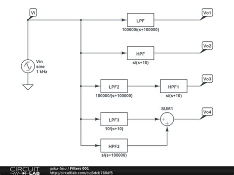 Filters 001 - CircuitLab