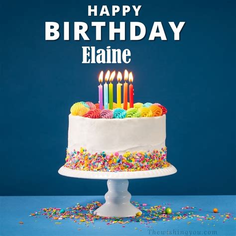 100+ HD Happy Birthday elaine Cake Images And Shayari - SESO OPEN