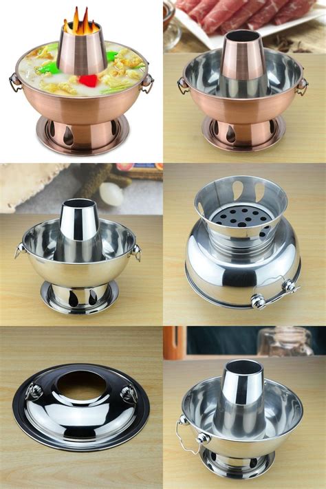 Visit To Buy 1 8 Liters High Quality Stainless Steel Hot Pot Chinese Fondue Lamb Chinese