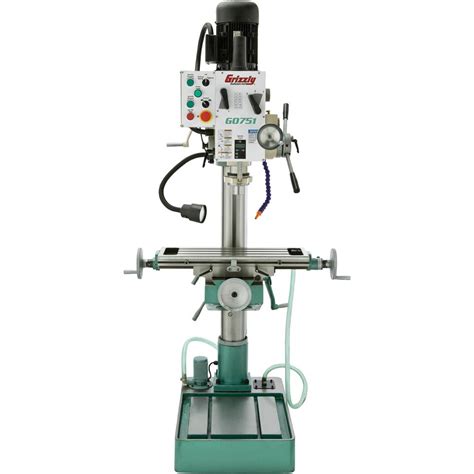 Heavy Duty Gearhead Drill Press W Cross Slide Table Grizzly