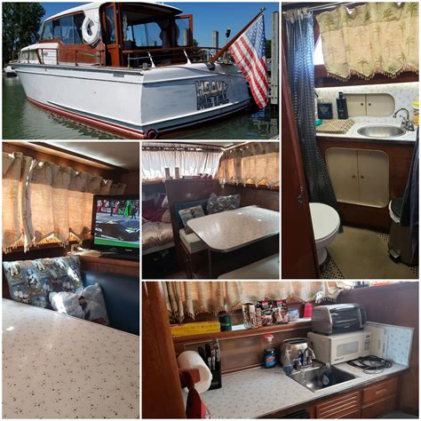 Some Interior Photos Of A 1964 Chris Craft Roamer As Requested Rboating