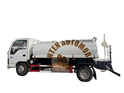 X Isuzu Portable Water Tanker Litres Liters Stainless