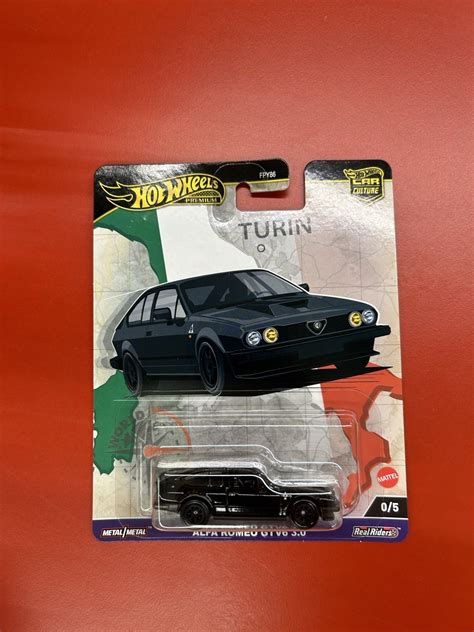 Hot wheels premium Alfa Romeo GTV6 3 0 CHASE Rzeszów Kup teraz na Allegro Lokalnie