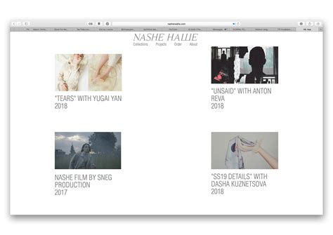 NASHE WEBSITE on Behance