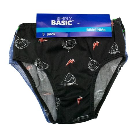 Bikini Simply Basic Talla con Elástico Multicolor Piezas Bodega Aurrera Despensa a tu Casa
