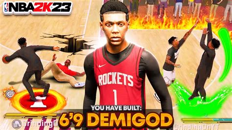 This 6 9 Point Guard Build Is Dominating Nba 2k23 Overpowered Demigod Build Best Build 2k23