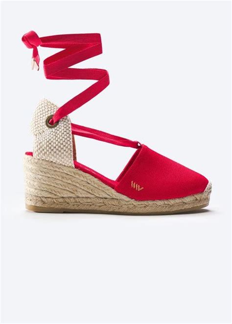 Escala Lace Up Espadrilles Handmade In Spain Viscata