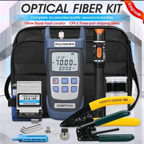 Jual Optical Fiber Tool Kit Set 10km Visual Fault Locator 70 10dbm