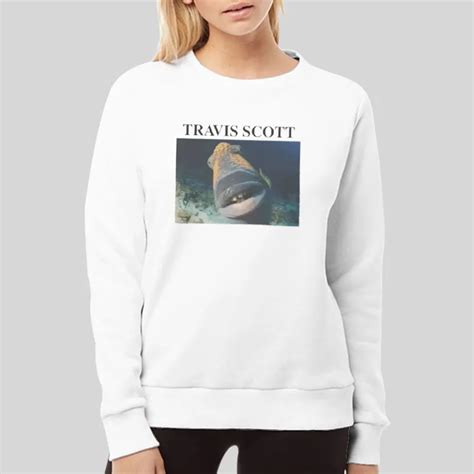 Funny Astroworld Travis Scott Fish Meme Shirt | Hotter Tees