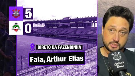 Arthur Elias Fala Ap S Goleada Do Corinthians Contra O Pinda Por X