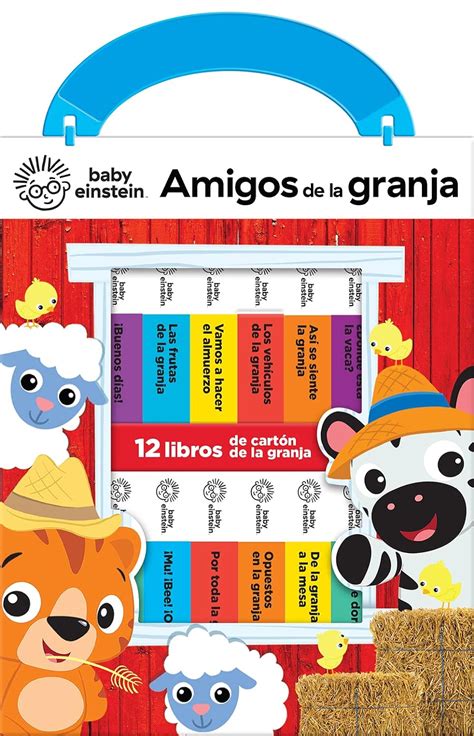 Amazon Mi Primera Librer A Baby Einstein Amigos De La Granja M L