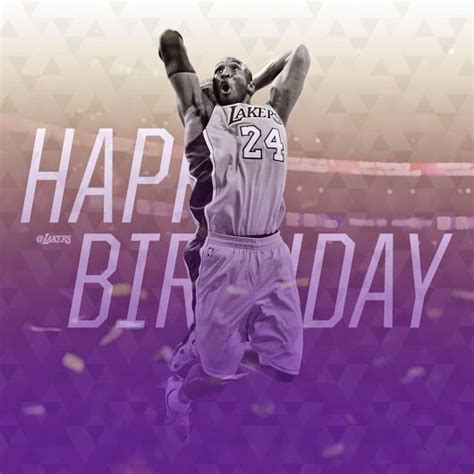 Happy Birthday Kobe Bryant Hardwood Amino