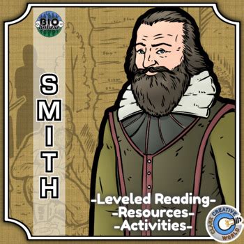 John Smith Biography - Reading, Digital INB, Slides & Activities