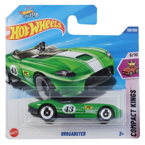 Hot Wheels RRRoadster zöld kisautó 1 64 Mattel vásárlás a Játékshopban