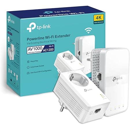 Tp Link Cpl Mbps Wi Fi Bi Bande Jusqu Mbps Avec Ports