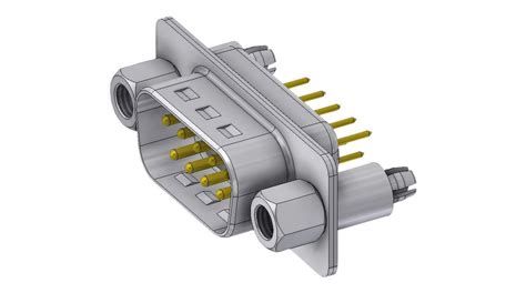 DTS09PY 2M86UNB5 Deltron Connectors Fiche de haute densité D Sub