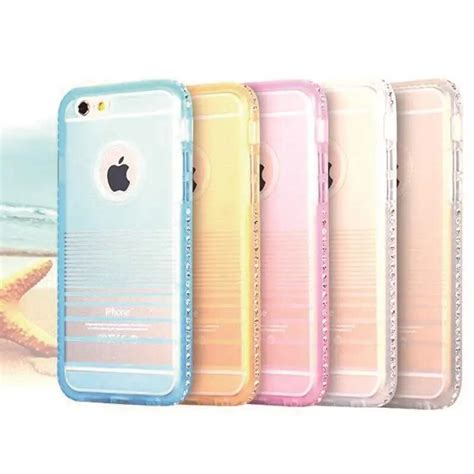 Laumans Transparent Clear Jelly Tpu Gel Soft Silicone Mobile Phone Case