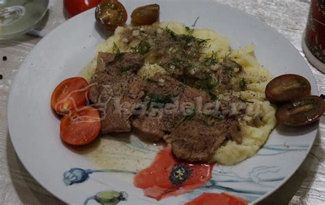 Говядина по-кремлёвски - вкуснейшее мясо на сливочном масле