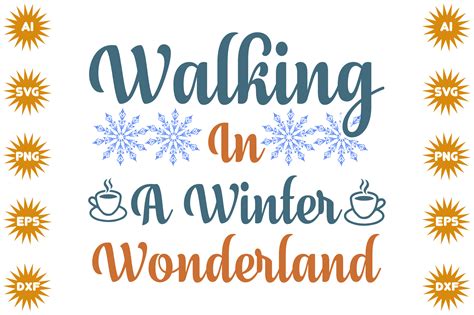 Walking In A Winter Wonderland Graphic By BrenBox Creative Fabrica