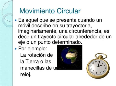 Movimiento Circular