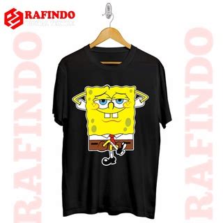 Jual BAJU KAOS T SHIRT DESAIN SPONGEBOB SQUAREPANTS TERBARU BISA