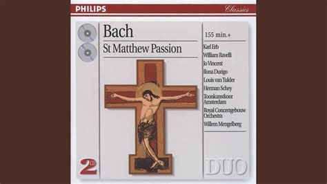 J S Bach St Matthew Passion BWV 244 Part One No 12 Recitative