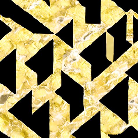 Geometry Black Luxuri Gold Marble Pattern · Creative Fabrica