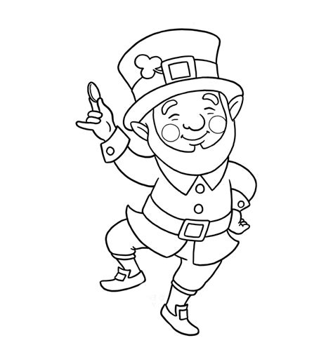 Leprechaun Coloring Pages - Best Coloring Pages For Kids