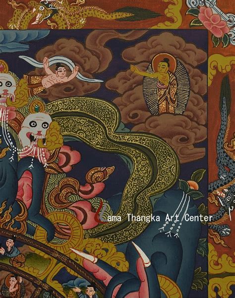 Wheel of Life most prevalent representation of Tibetan Buddhism in art