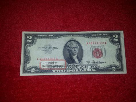 1953 Two Dollar Bill