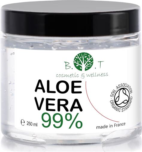 B O T Cosmetic Wellness Gel D Aloe Vera Bio 100 Naturel 250 Ml