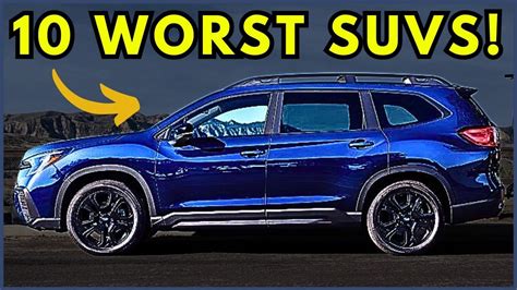 Top Worst Suv S Of You Should Never Buy Avoid These