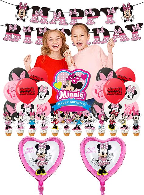 Buy Birthday Decoration Mickey Minnie Mouse Balloons Minnie Mouse