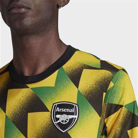 Arsenal 2022 23 Adidas Pre Match Jersey Football Shirt Culture