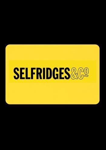 Buy Selfridges 50 GBP gift card at a cheaper price