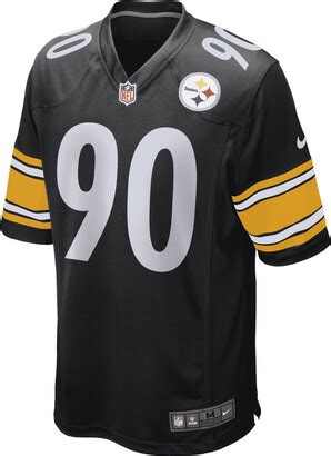 Nike Men S NFL Pittsburgh Steelers T J Watt Game Football Jersey In