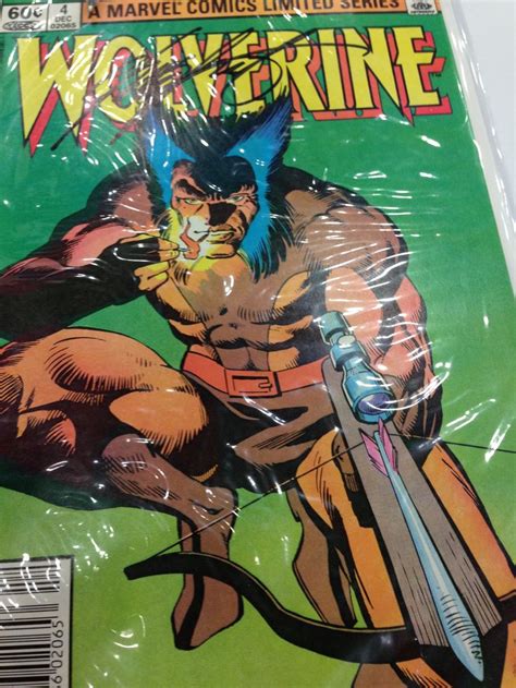 Wolverine Limited Series 4 Signed By Writer Chris Claremont