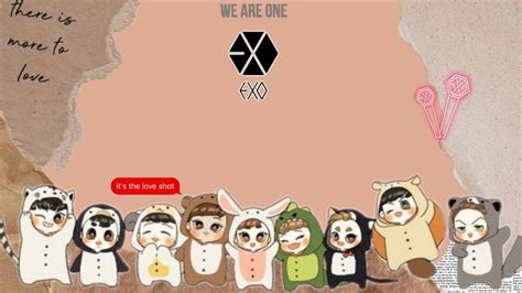 Wallpaper Laptop Exo Wallpaper Laptop Exo Ilustrasi Karakter