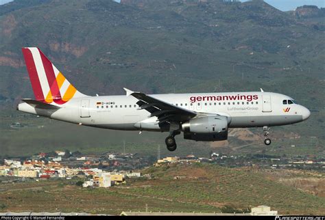 D AGWQ Germanwings Airbus A319 132 Photo By Manuel Fernandez ID