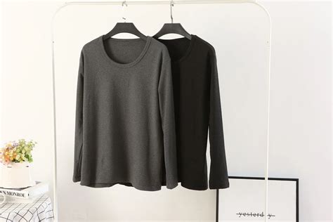 Ensemble de lingerie Black Gray Thermique à rayures Coton Grande taille Homme Blanc